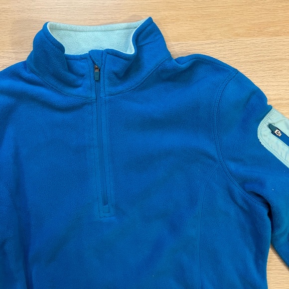 Cobalt Blue Quarter Zip Fleece - Picture 6 of 6